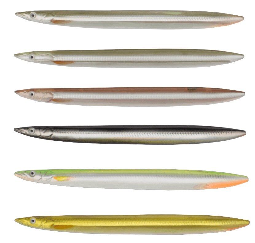 Savage gear B-SG Line Thru Sandeel 175mm 40g 05-YG Silver