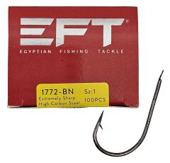 EFT 1772 Kısa Pala Black Nikel  İğne 100 Adet 4