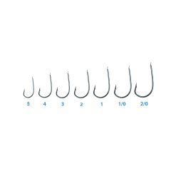 Marlin 496 Siyah Olta İğnesi NO:5 (100Pcs)