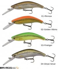 Savage gear 3D Minnow Diver 7,5cm 9g Sahte Balık 01-Minnow