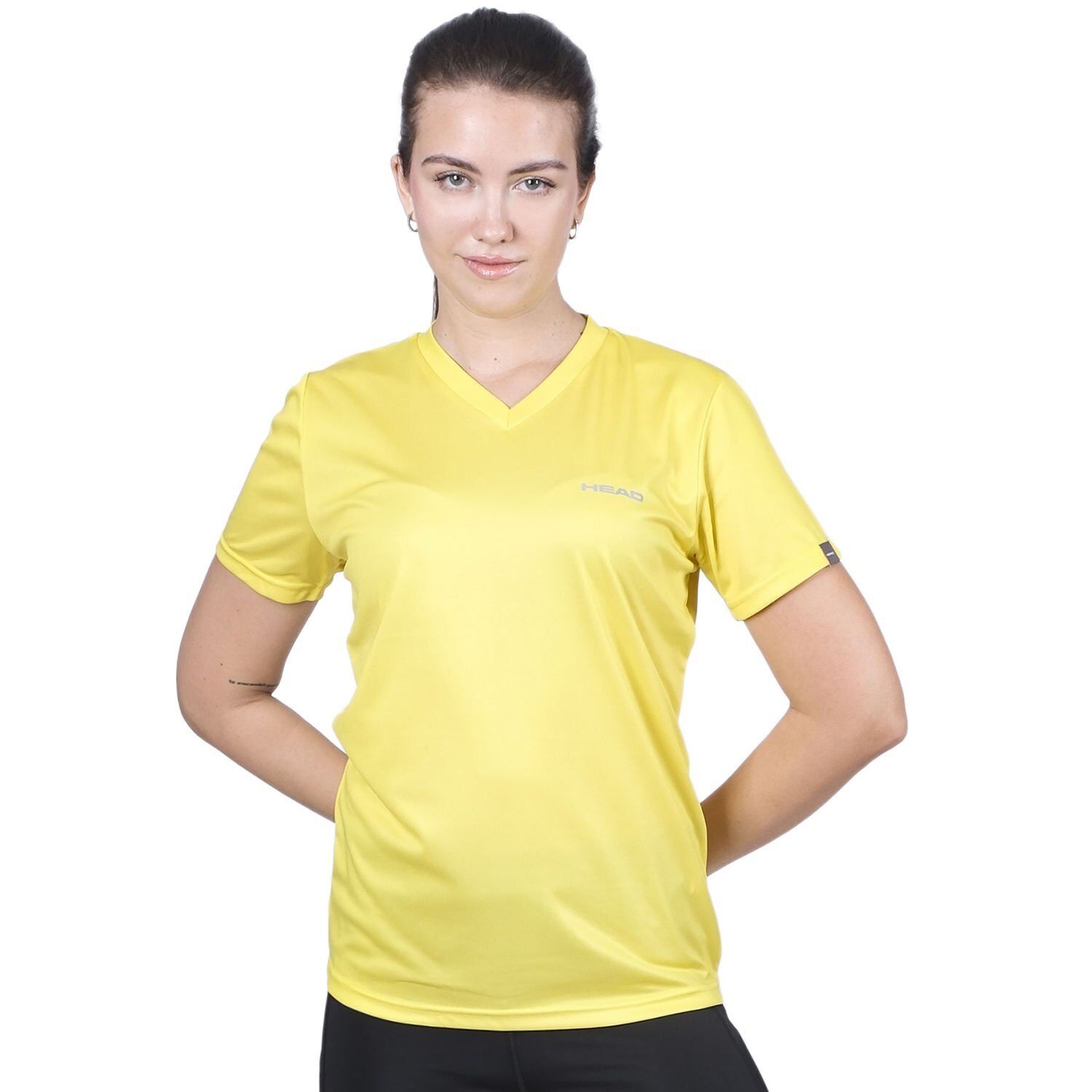 Head Isolde SS Kadın T-Shirt Sarı - XL