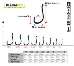 Fujin SSW Delikli Kaynaklı Çapraz  Octopus Kancası