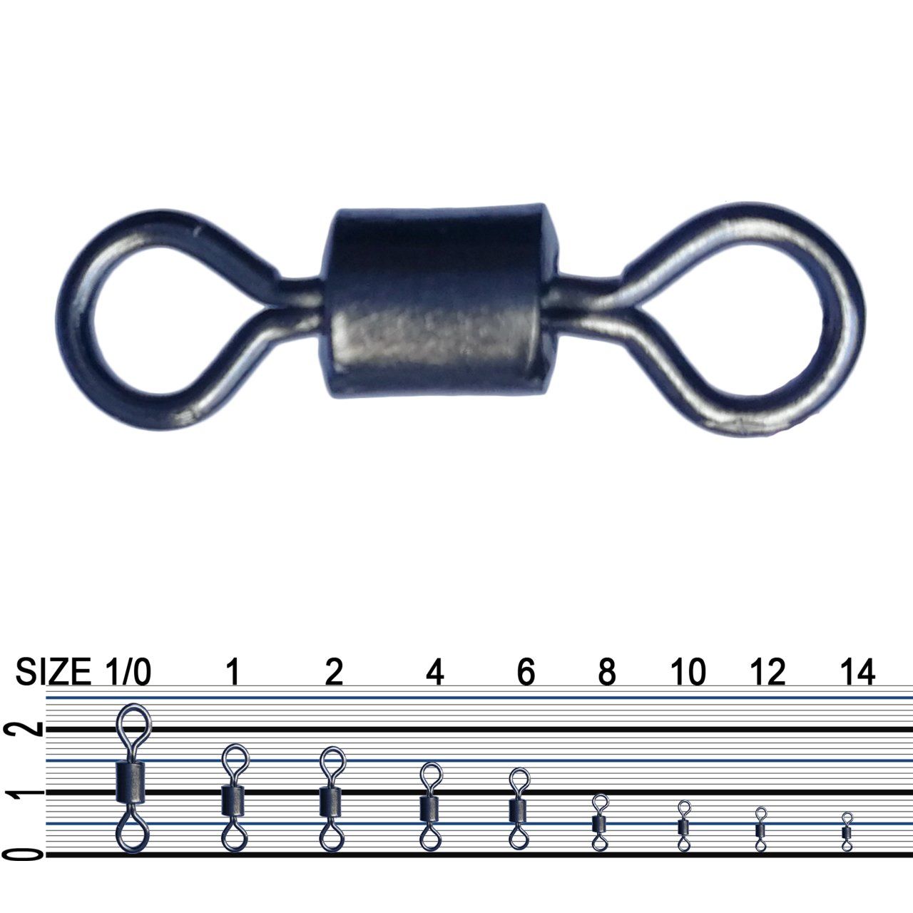 Inox Bilyalı Düz Fırdöndü 10lu