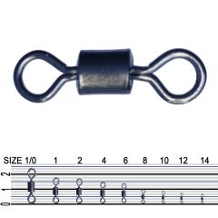 Inox Bilyalı Düz Fırdöndü 10lu