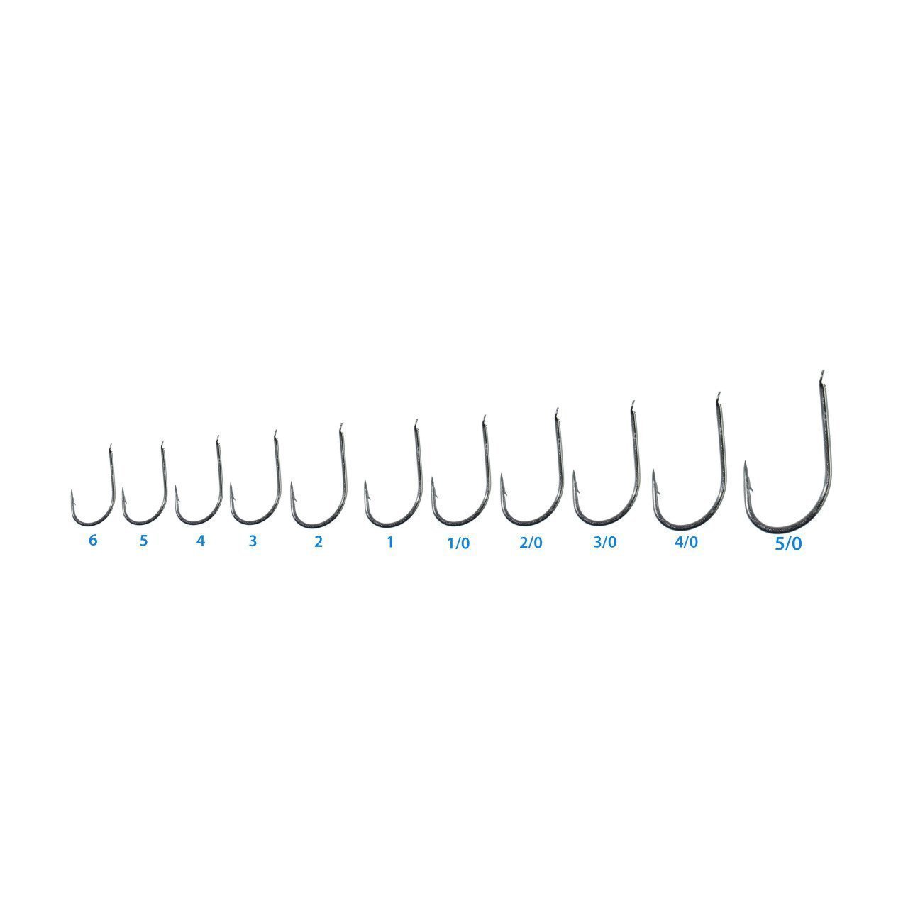 Marlin 505 Siyah Nikel Olta İğnesi No:2 (100Pcs)