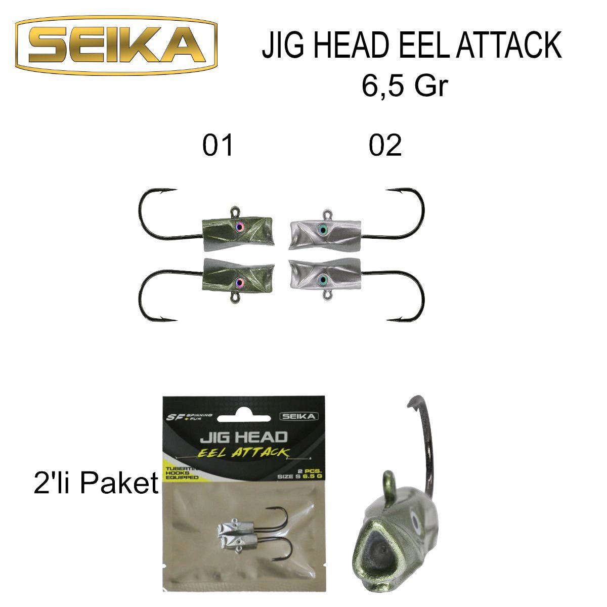İberica Eel Attack 2 Jig Head
