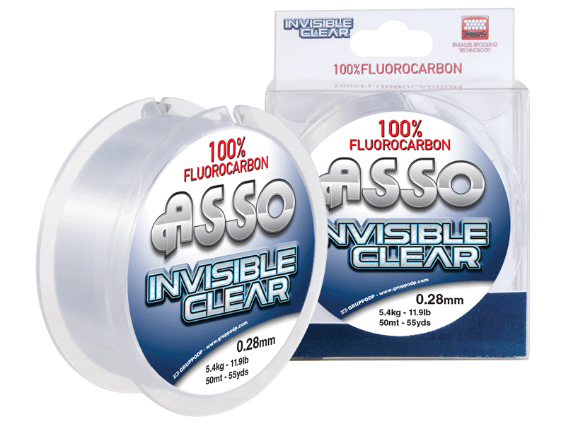 ASSO INVISIBLE CLEAR %100 FLUOROCARBON NO: 0.28 - 50MT
