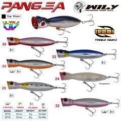 Wily Pangea 10 cm Poper Maket Balık 18 gr