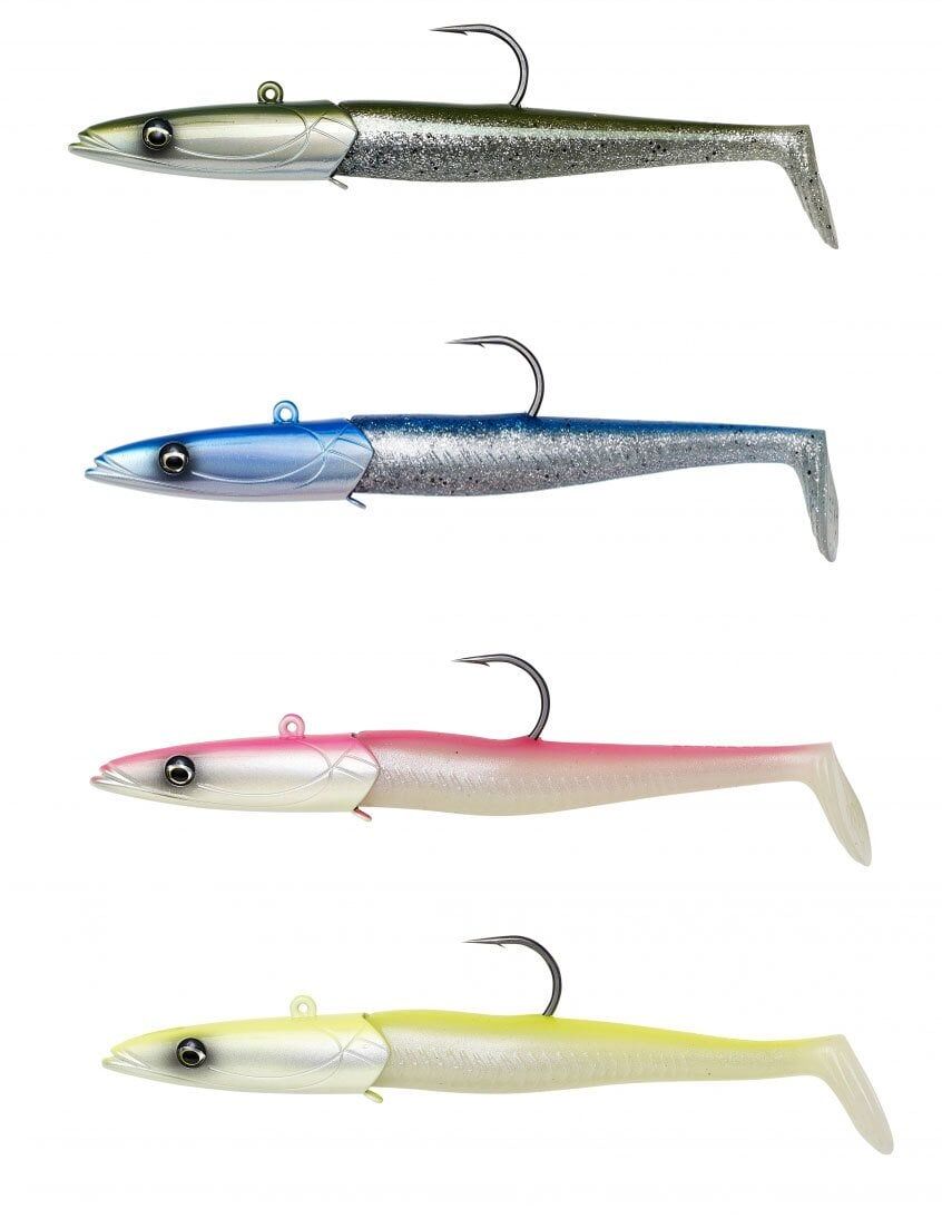 Savage gear Sandeel 20 cm 265 gr 2+1 Sahte Balık Chartreuse Glow