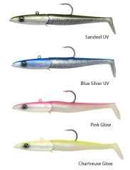 Savage gear Sandeel 20 cm 180 gr 2+1 Sahte Balık Chartreuse Glow