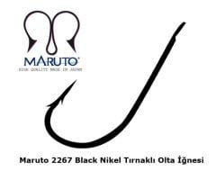 Maruto 2267 Black Nikel Olta İğnesi No:2 (22Pcs)