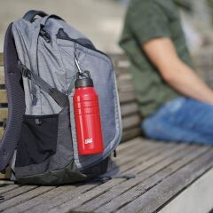 Esbit Majoris Paslanmaz Çelik Matara Kırmızı 0,68L