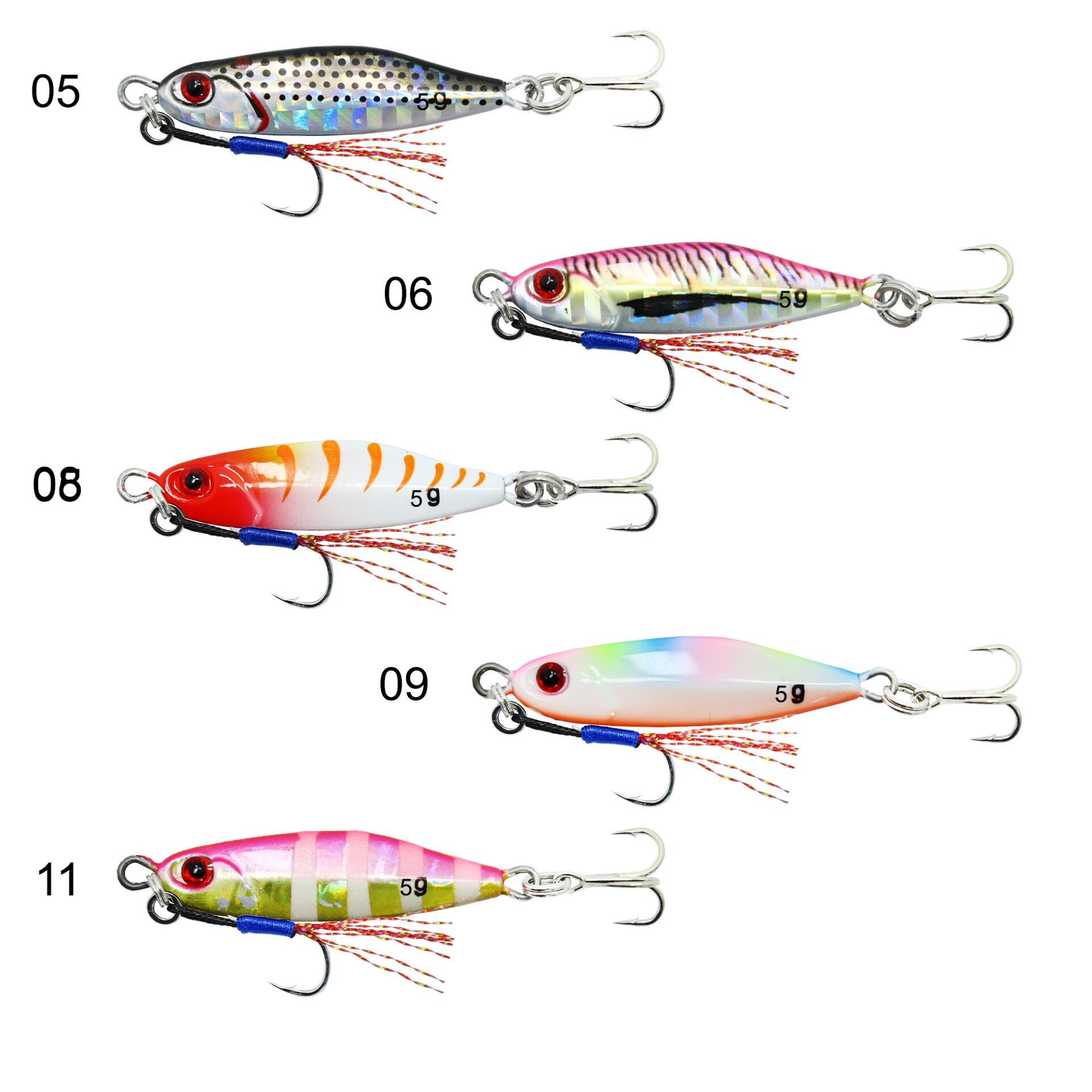 Captain 3640 Forester Mini Jigger 5gr LRF Jig Suni Yem