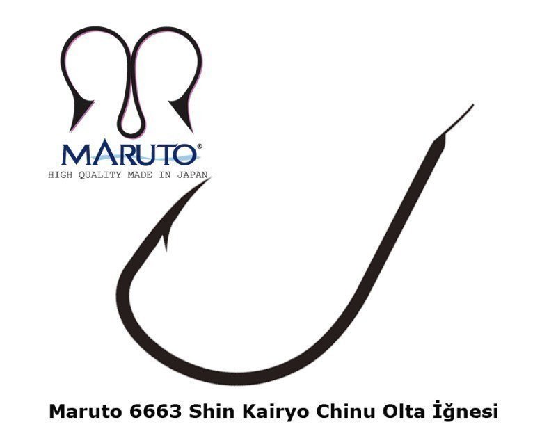 Maruto 6663NS Siyah Nikel Olta İğnesi No:7 (14Pcs)