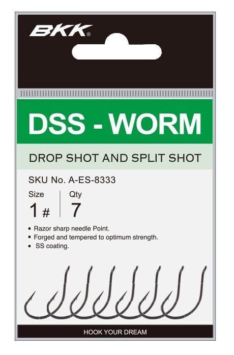 BKK DSS- Worm Olta İğnesi 2/0 6 Pcs