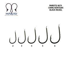 Maruto 9679NS Siyah Nikel Olta İğnesi No:6 (20Pcs)