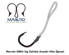 Maruto 9883 Siyah Nikel Jig İğnesi No:3/0 (2Pcs)