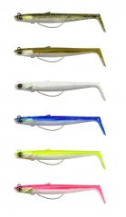 Savage Gear Sandeel V2 Weedless 11.5 cm 22 gr 2+1 Green Silver