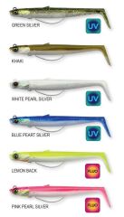 Savage Gear Sandeel V2 Weedless 11.5 cm 22 gr 2+1 Lemon Back