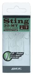 BKK Sting-32 MT Üçlü Olta İğnesi 2 6 Pcs
