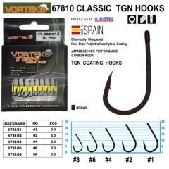 Vorteks 67810 Classic Tgn  Sazan İğnesi 10 Adet
