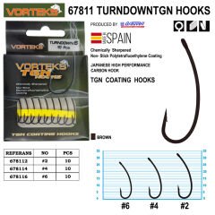 Vorteks  67811 Turndown Tgn  Sazan İğnesi 10 Adet