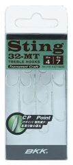 BKK Sting-32 MT Üçlü Olta İğnesi 6 7 Pcs
