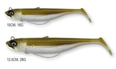 Savage Gear Savage Minnow Weedless 12.5 cm 28 gr 2+1 Lemon Back