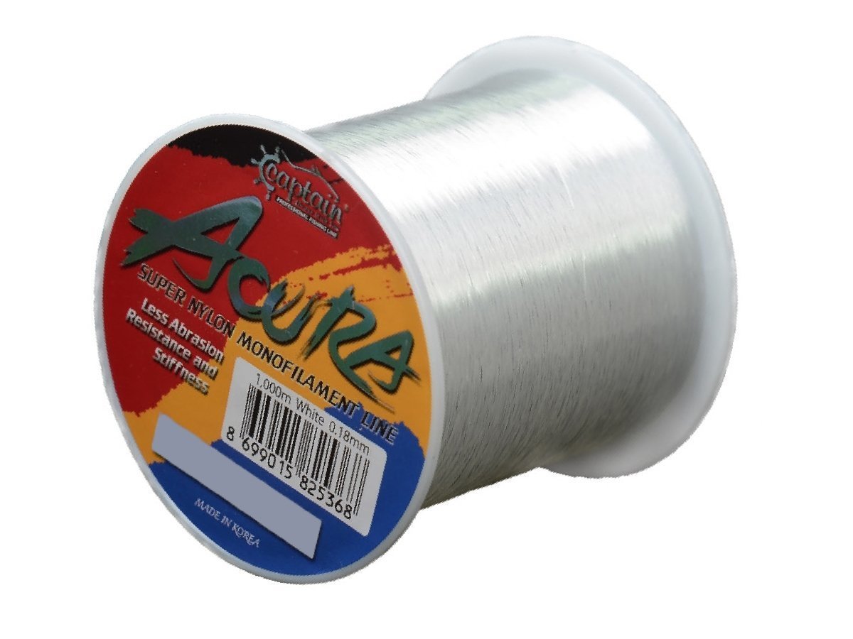 Captain Acura 1.000mt Monofilament Misina Beyaz 0.45 mm