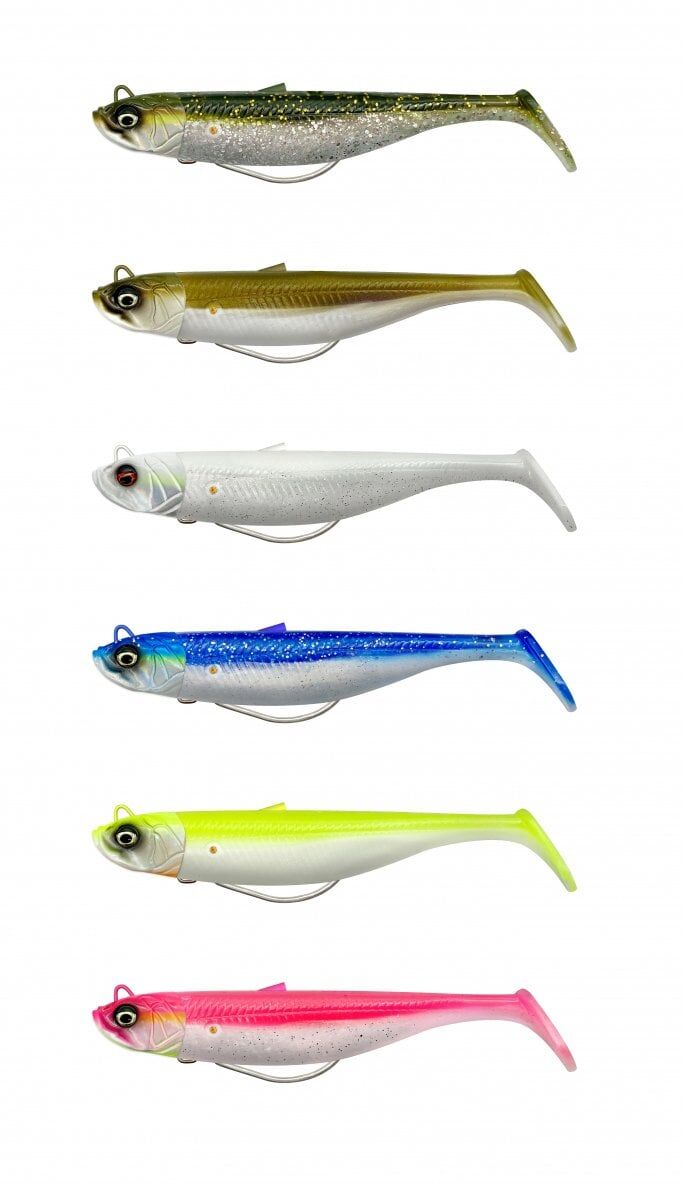 Savage Gear Savage Minnow Weedless 10 cm 16 gr 2+1 Green Silver