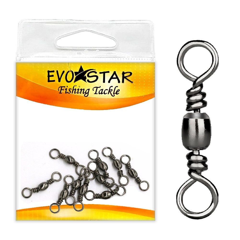 Evostar Siyah Nikel Fırdöndü XF-1001 10'lu Paket