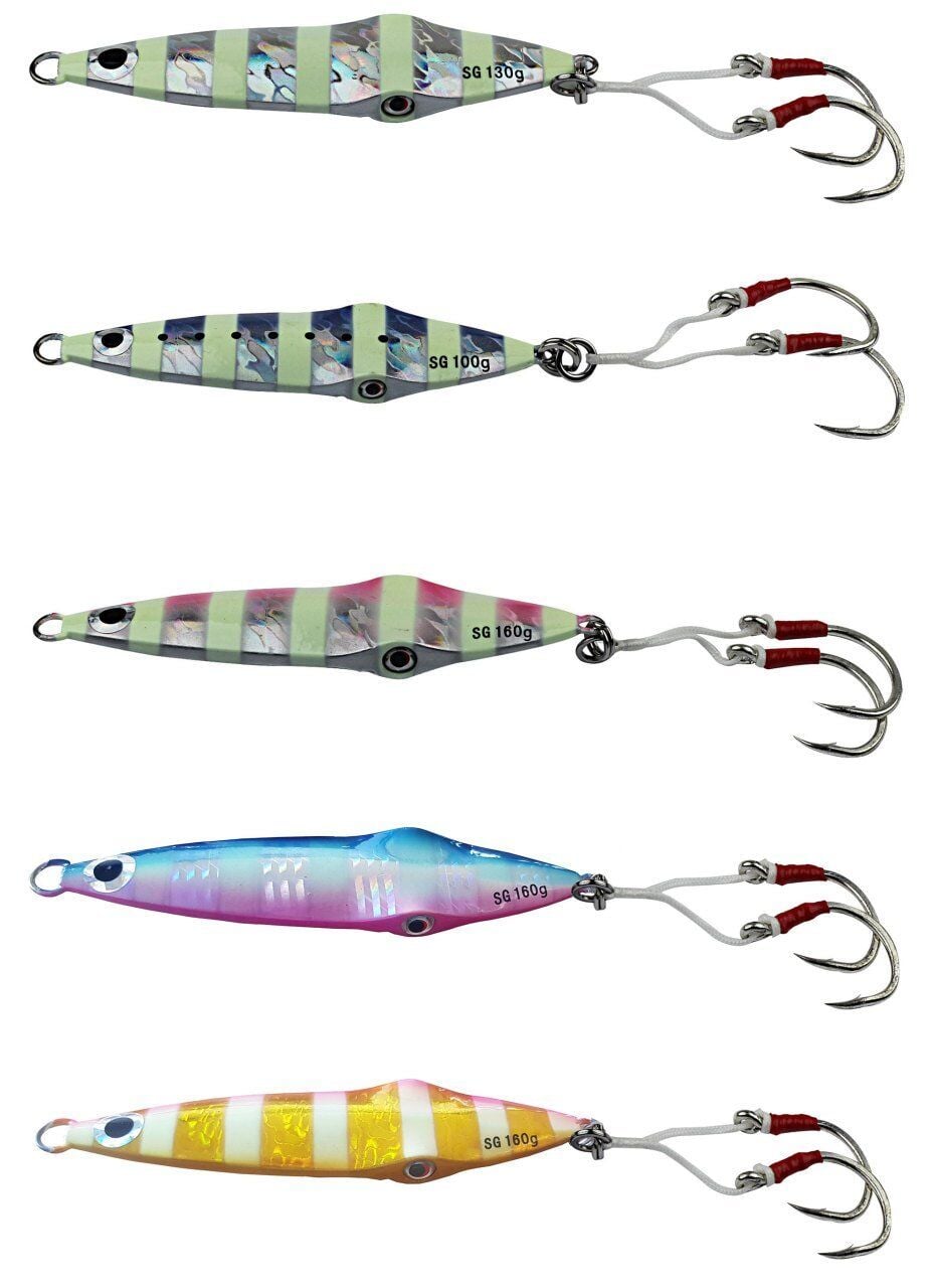 Savage gear Squısh Jig 12cm 160g Sahte Balık Pınk Glow Zebra