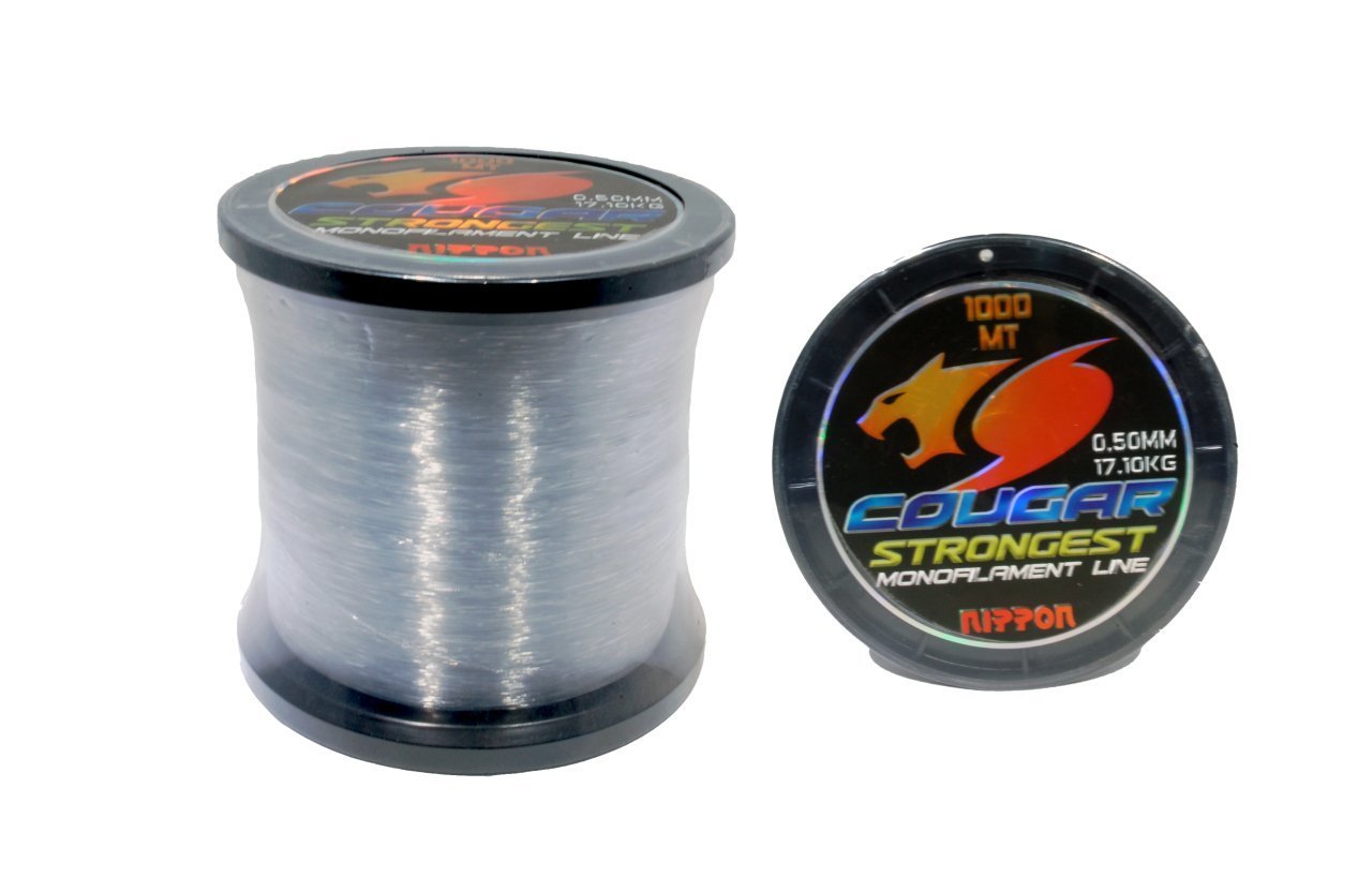 Nippon Cougar Misina 1000 mt Gri 0,24 mm