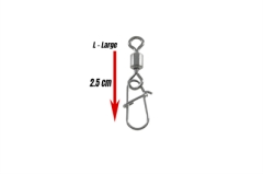 Fujin Power Roll Snap #L 17.8kg Çekerli Klips