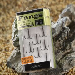 BKK Spear-20 SS Üçlü Olta İğnesi 12 8 Pcs