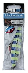 Savage gear Squısh Jig 10,5cm 100g Sahte Balık Pınk Glow Zebra
