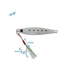 Aqua Salty Zero Jig 10 gr - 46