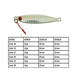 Aqua Salty Zero Jig 10 gr - 57