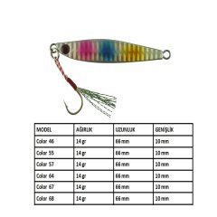 Aqua Salty Zero Jig 14 gr - 55