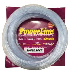 Powerline Soft Mavi 100m Poşet Misina 0,50 mm