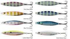 Savage gear Psycho Sprat 60g Sahte Balık Blue Pink Zebra