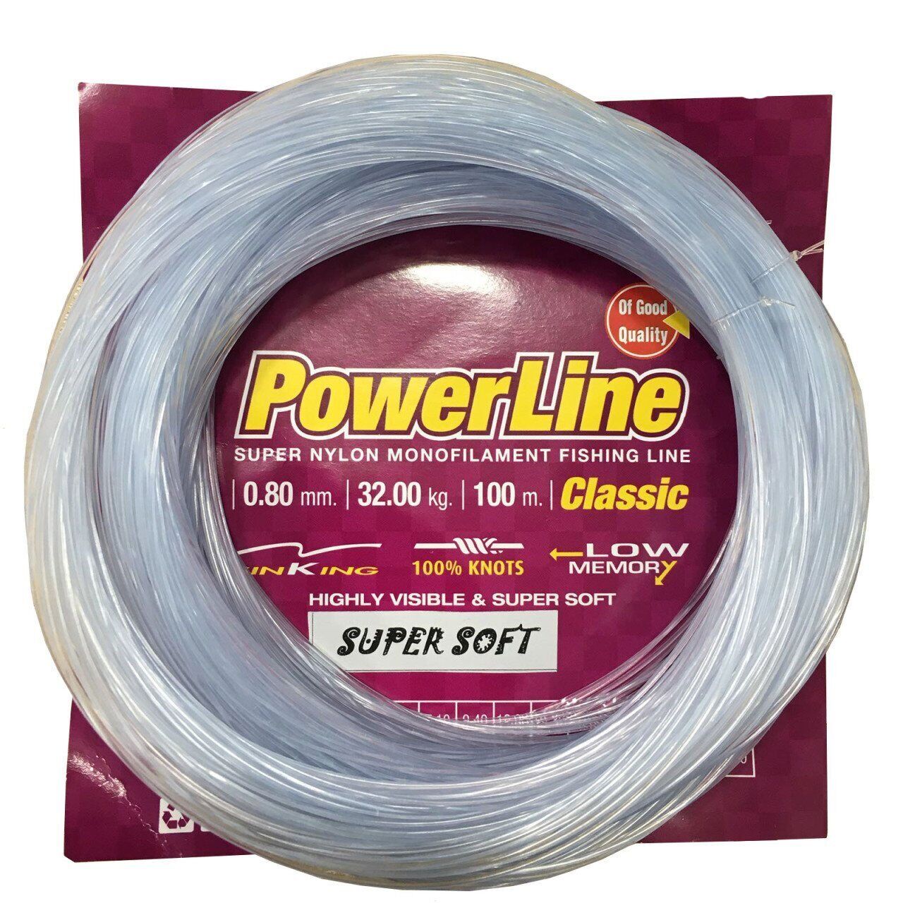 Powerline Soft Mavi 100m Poşet Misina 0,60 mm