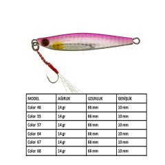 Aqua Salty Zero Jig 14 gr - 67