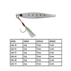 Aqua Salty Zero Jig 21 gr - 46