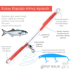 Evostar Kurşunlu Kolay Suni Yem Atma Aparatı LT15