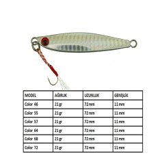 Aqua Salty Zero Jig 21 gr - 57