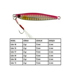 Aqua Salty Zero Jig 21 gr - 68