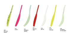Nomura Long Taıl 5cm 0.5g 12 Adet Lrf Silikonu 034