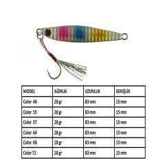 Aqua Salty Zero Jig 28 gr - 55