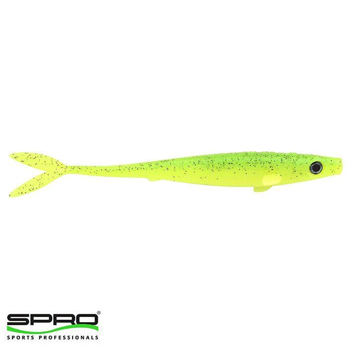 SPRO V-Power 10Cm Silikon Yem UV Lemon Lime 1/1